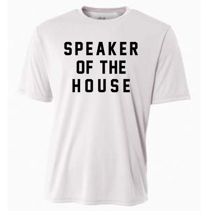 Speaker Of The House Shirt Funny Political Parody Cooling Performance Crew T-Shirt