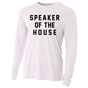 Speaker Of The House Shirt Funny Political Parody Cooling Performance Long Sleeve Crew