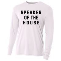 Speaker Of The House Shirt Funny Political Parody Cooling Performance Long Sleeve Crew