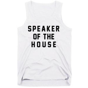 Speaker Of The House Shirt Funny Political Parody Tank Top