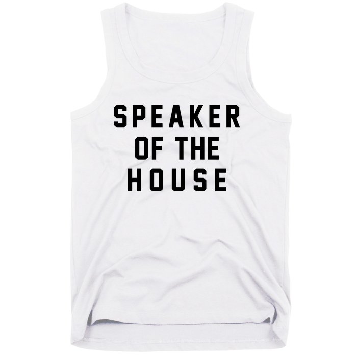 Speaker Of The House Shirt Funny Political Parody Tank Top