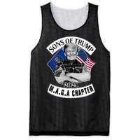 Sons Of Trump 2024 M.A.G.A Chapter MAGA Mesh Reversible Basketball Jersey Tank