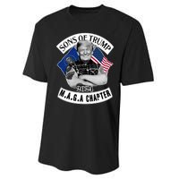 Sons Of Trump 2024 M.A.G.A Chapter MAGA Performance Sprint T-Shirt