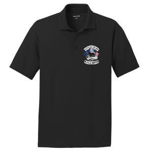 Sons Of Trump 2024 M.A.G.A Chapter MAGA PosiCharge RacerMesh Polo