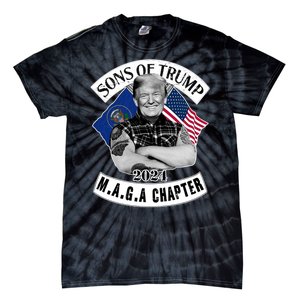 Sons Of Trump 2024 M.A.G.A Chapter MAGA Tie-Dye T-Shirt