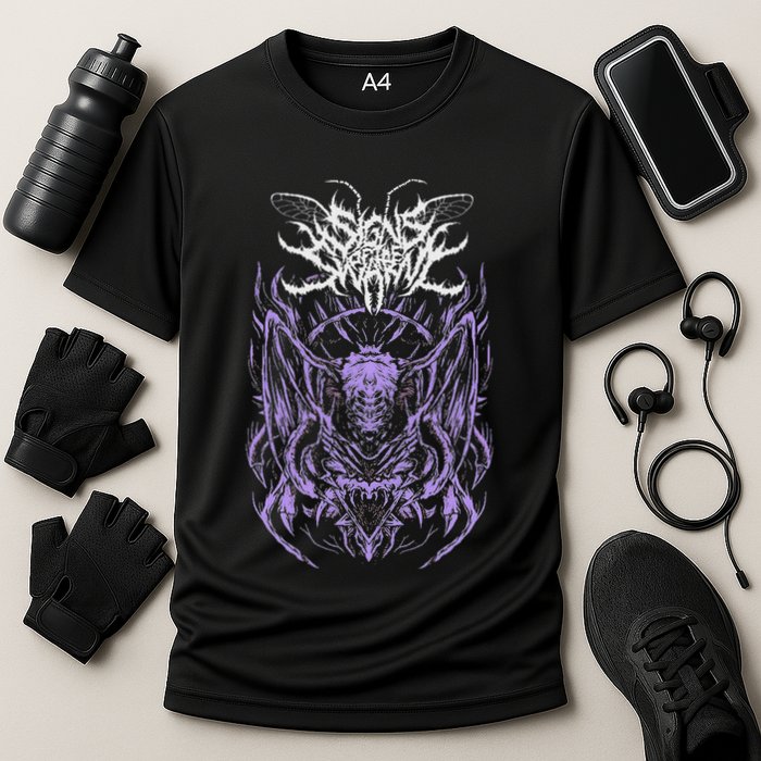 Signs Of The Swarms Band Cooling Performance Crew T-Shirt