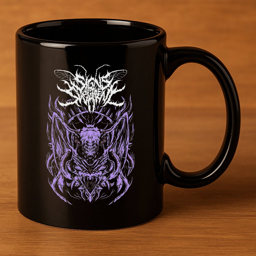 Signs Of The Swarms Band 11oz C Handle Ceramic Mug