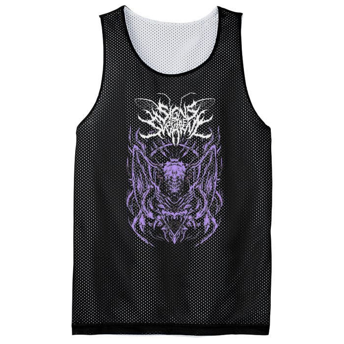 Signs Of The Swarms Band Mesh Reversible Basketball Jersey Tank