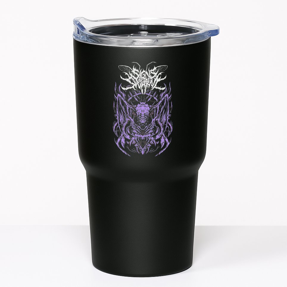 Signs Of The Swarms Band Tumbler