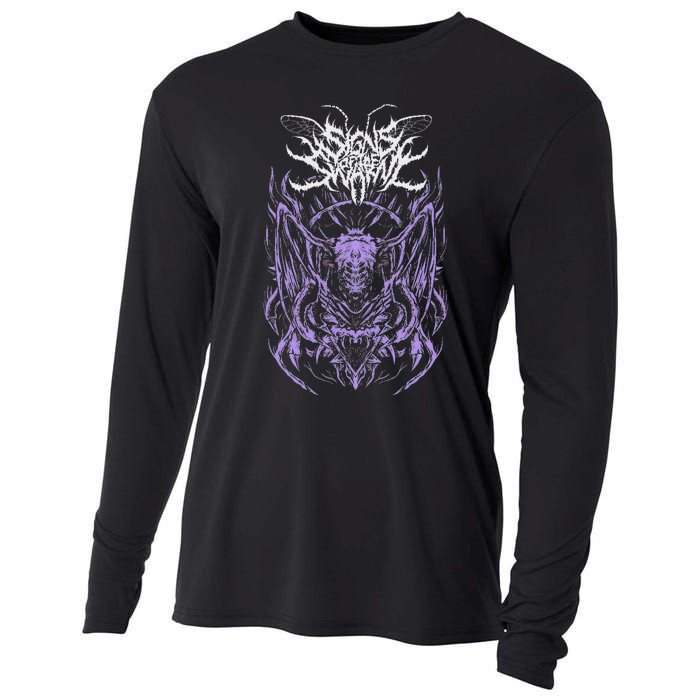 Signs Of The Swarms Band Cooling Performance Long Sleeve Crew