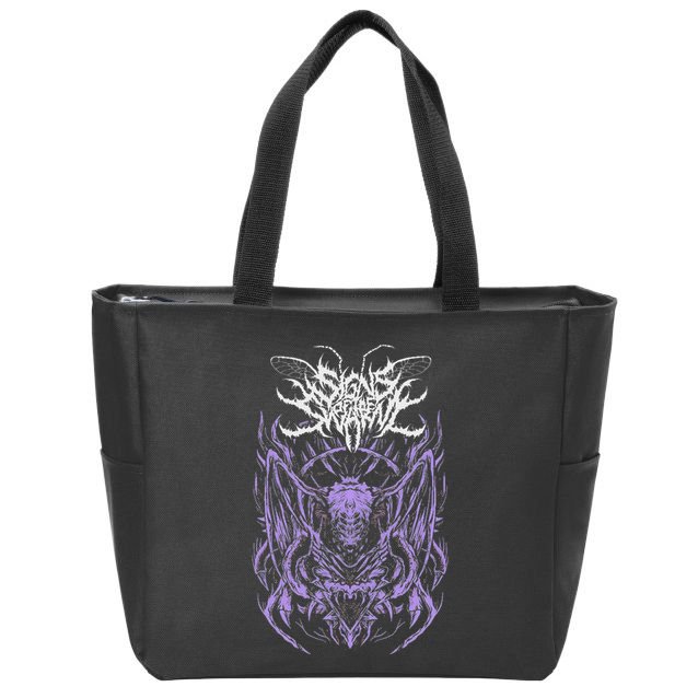 Signs Of The Swarms Band Zip Tote Bag