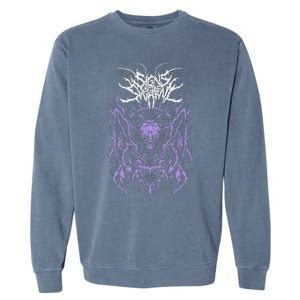 Signs Of The Swarms Band Garment-Dyed Sweatshirt