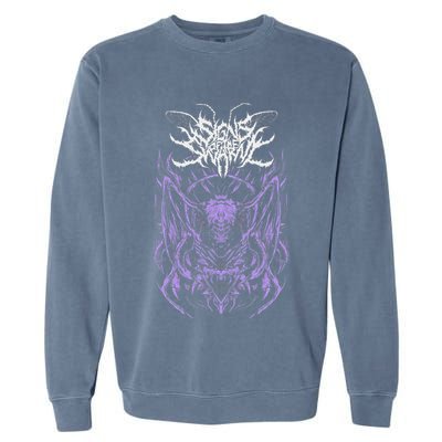 Signs Of The Swarms Band Garment-Dyed Sweatshirt