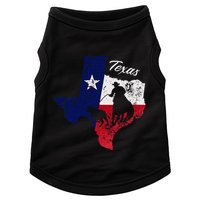 State Of Texas Flag Map Distressed Native Texan Tx Doggie Tank