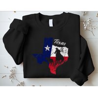 State Of Texas Flag Map Distressed Native Texan Tx Sweatshirt