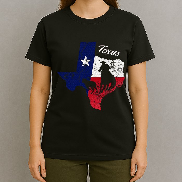 State Of Texas Flag Map Distressed Native Texan Tx T-Shirt
