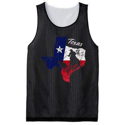 State Of Texas Flag Map Distressed Native Texan Tx Mesh Reversible Basketball Jersey Tank