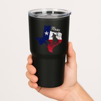 State Of Texas Flag Map Distressed Native Texan Tx Tumbler