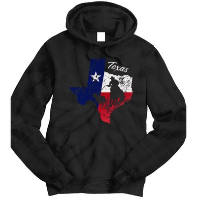 State Of Texas Flag Map Distressed Native Texan Tx Tie Dye Hoodie