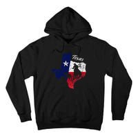 State Of Texas Flag Map Distressed Native Texan Tx Tall Hoodie