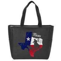 State Of Texas Flag Map Distressed Native Texan Tx Zip Tote Bag