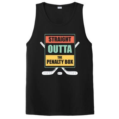 Straight Outta The Penalty Box Ice Hockey Cool Gift PosiCharge Competitor Tank