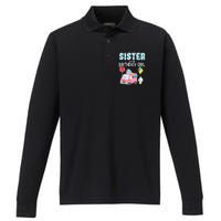 Sister Of The Birthday Girl Ice Cream Truck Bday Party Performance Long Sleeve Polo