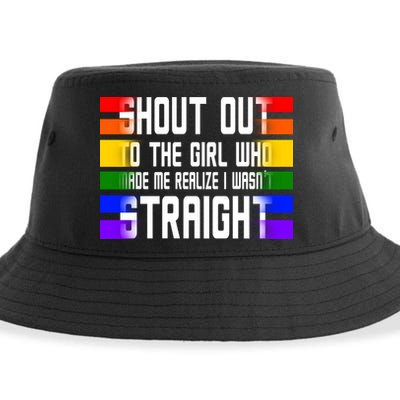 Shout Out To The Girl Who Made Me Realize I Wasn't Straight Sustainable Bucket Hat