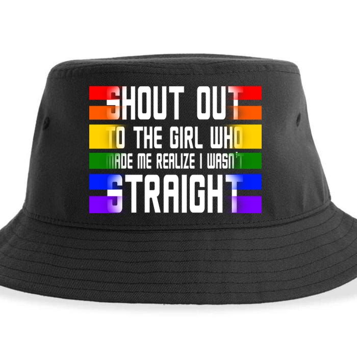 Shout Out To The Girl Who Made Me Realize I Wasn't Straight Sustainable Bucket Hat