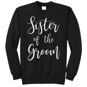 Sister Of The Groom Wedding Party Sweatshirt