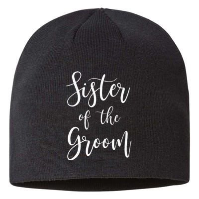 Sister Of The Groom Wedding Party Sustainable Beanie