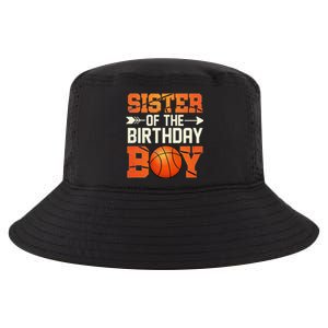 Sister Of The Birthday Basketball Mother Mom Funny Cool Comfort Performance Bucket Hat