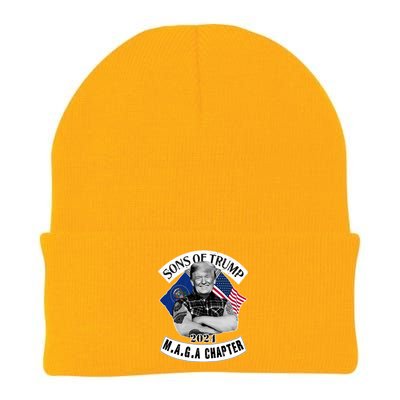 Sons Of Trump 2024 Biker Funny Knit Cap Winter Beanie