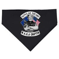 Sons Of Trump 2024 Biker Funny USA-Made Doggie Bandana