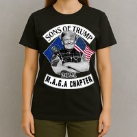 Sons Of Trump 2024 Biker Funny T-Shirt