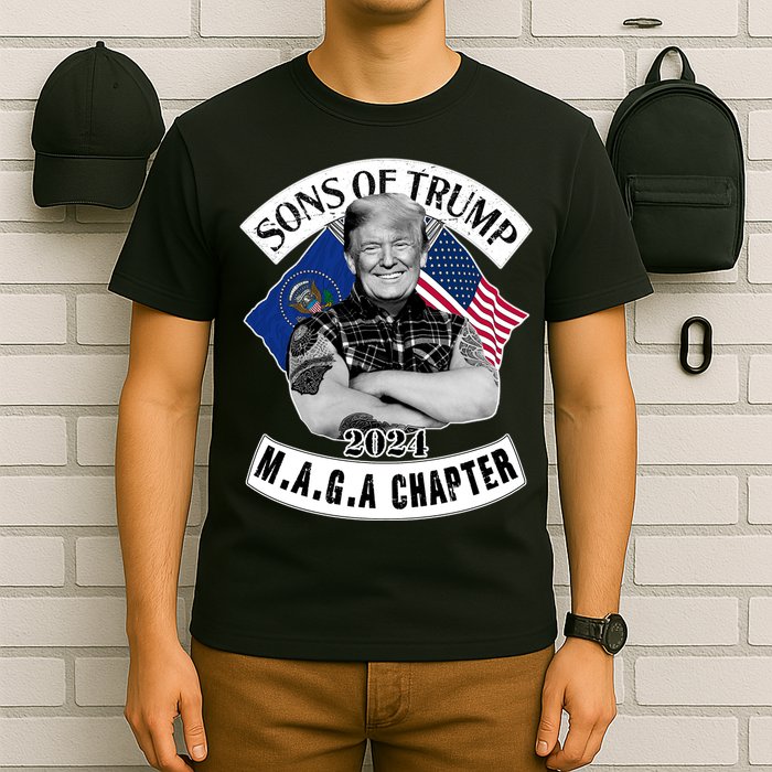 Sons Of Trump 2024 Biker Funny T-Shirt