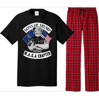 Sons Of Trump 2024 Biker Funny Pajama Set