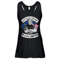 Sons Of Trump 2024 Biker Funny Ladies Essential Flowy Tank