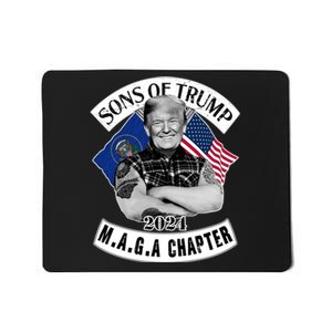 Sons Of Trump 2024 Biker Funny Mousepad