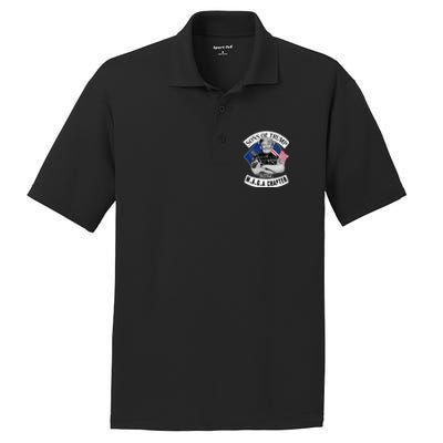 Sons Of Trump 2024 Biker Funny PosiCharge RacerMesh Polo