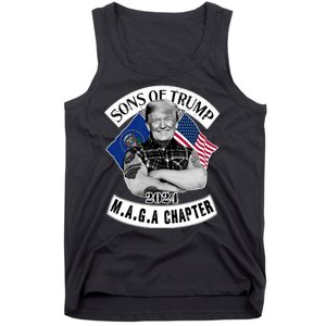 Sons Of Trump 2024 Biker Funny Tank Top