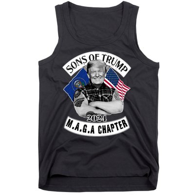 Sons Of Trump 2024 Biker Funny Tank Top