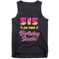 Sis Of The Birthday Sweetie Ice Cream Birthday Tank Top