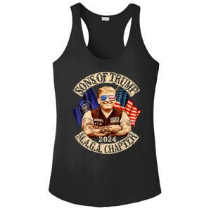 Sons Of Trump Maga Chapter 2024 Ladies PosiCharge Competitor Racerback Tank