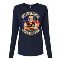 Sons Of Trump Maga Chapter 2024 Womens Cotton Relaxed Long Sleeve T-Shirt