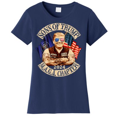 Sons Of Trump Maga Chapter 2024 Women's T-Shirt