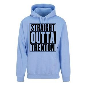 Straight Outta Trenton Gift Meaningful Gift Unisex Surf Hoodie