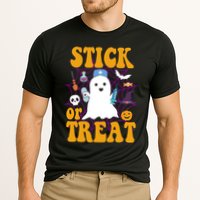 Stick Or Treat Halloween Nurse Ghost Performance Shirt