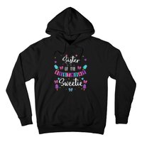 Sister Of The Birthday Sweetie Ice Cream Bday Party Sis Hoodie