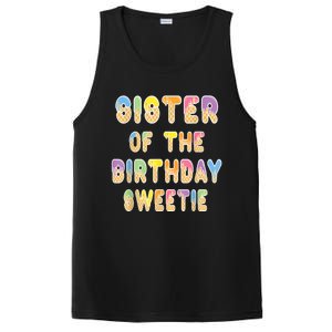 Sister Of The Birthday Sweetie Girl Icecream Themed Party PosiCharge Competitor Tank